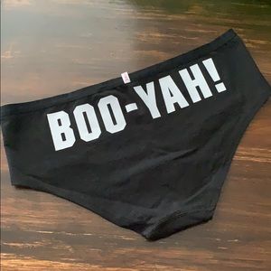Halloween BOO-YAH! panty